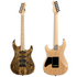 ESP Snapper-CTM Buckeye Burl/M Electric Guitar - Natural (SNAPPERCTMBBM) |  ESP |  ELECTRIC GUITAR |  Zoso Music