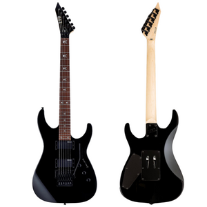 ESP LTD KH-202 Kirk Hammett Signature Electric Guitar - Black | Zoso Music Sdn Bhd