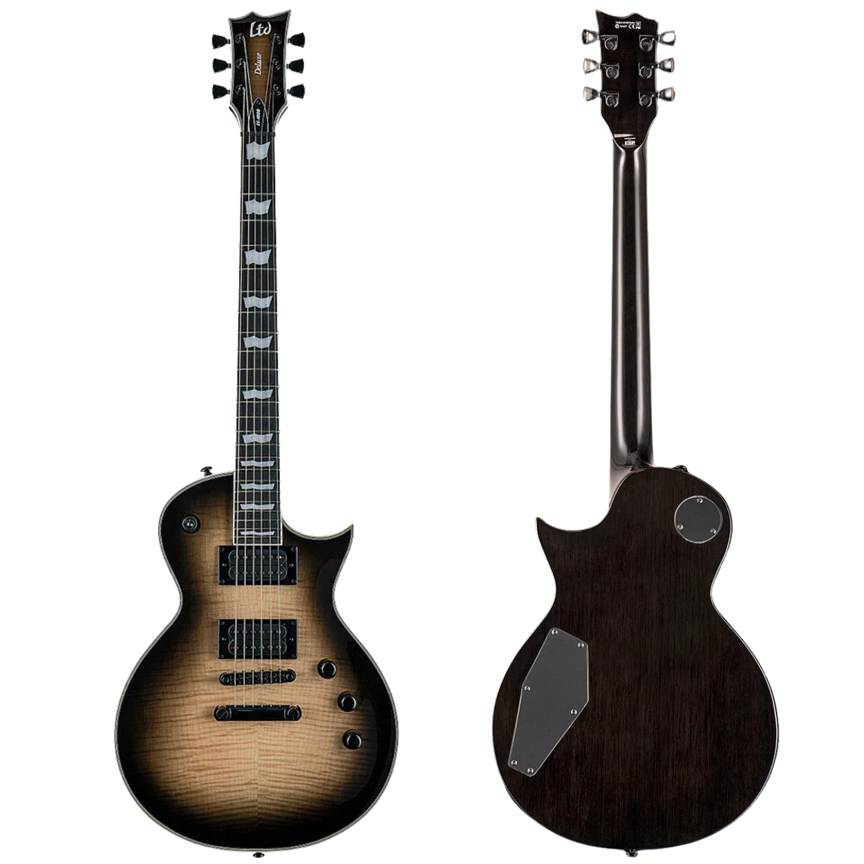 ESP LTD EC-1000T Electric Guitar - Black Natural Burst |  ESP |  ELECTRIC GUITAR |  Zoso Music