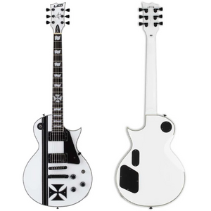 ESP LTD Iron Cross James Hetfiled Signature Electric Guitar - Snow White |  ESP |  ELECTRIC GUITAR |  Zoso Music