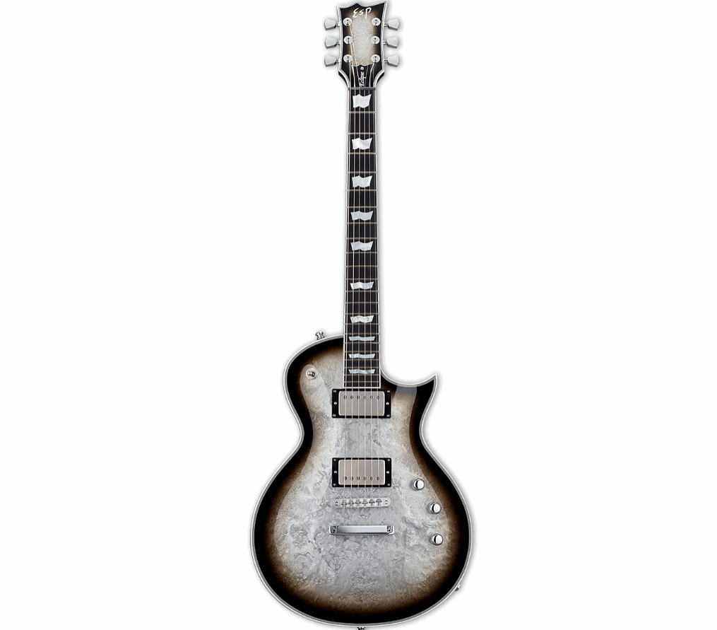 ESP Original ECLIPSE CTM DB - Silver Liquid Metal Burst [MIJ - Made in Japan]