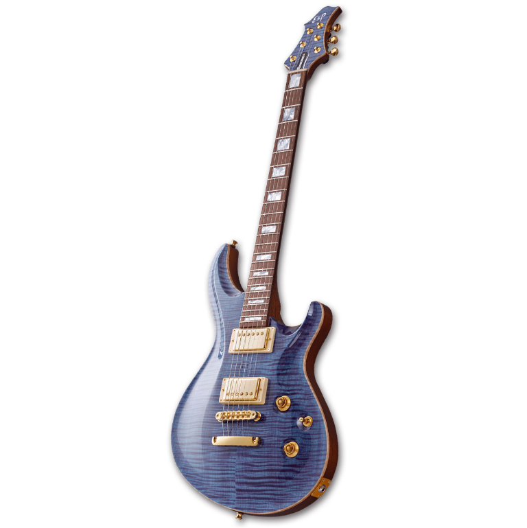ESP Original MYSTIQUE NT-CTM/FM Bass Guitar - Indigo Purple [MIJ - Made in Japan] |  ESP |  BASS GUITAR |  Zoso Music