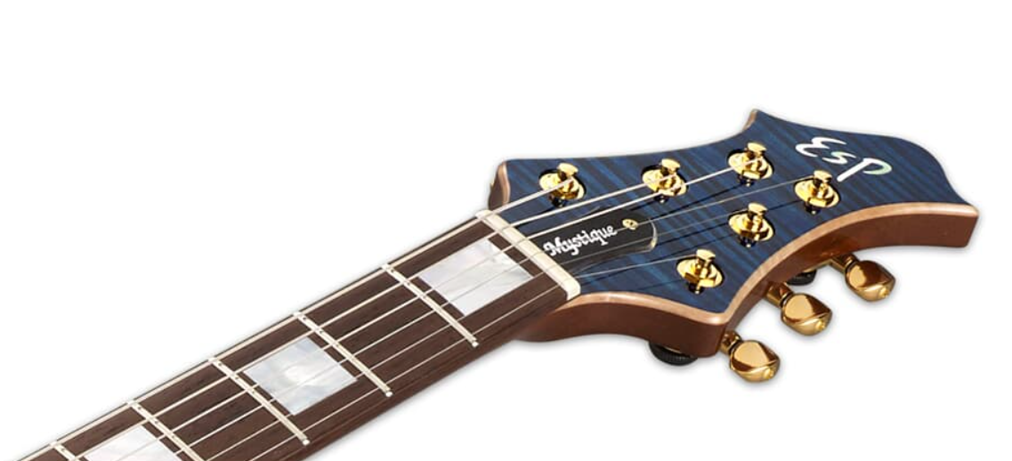 ESP Original MYSTIQUE NT-CTM/FM - Marine Blue [MIJ - Made in Japan] |  ESP |  BASS GUITAR |  Zoso Music