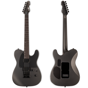 ESP LTD TE-1000 EverTune Electric Guitar - Charcoal Metallic Satin |  LTD |  ELECTRIC GUITAR |  Zoso Music