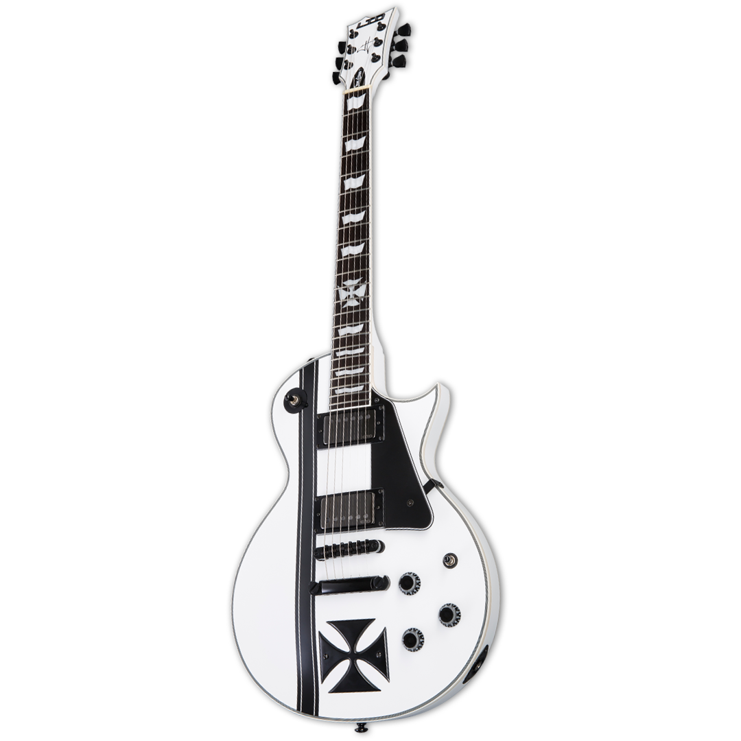 ESP LTD Iron Cross James Hetfiled Signature Electric Guitar - Snow White |  ESP |  ELECTRIC GUITAR |  Zoso Music