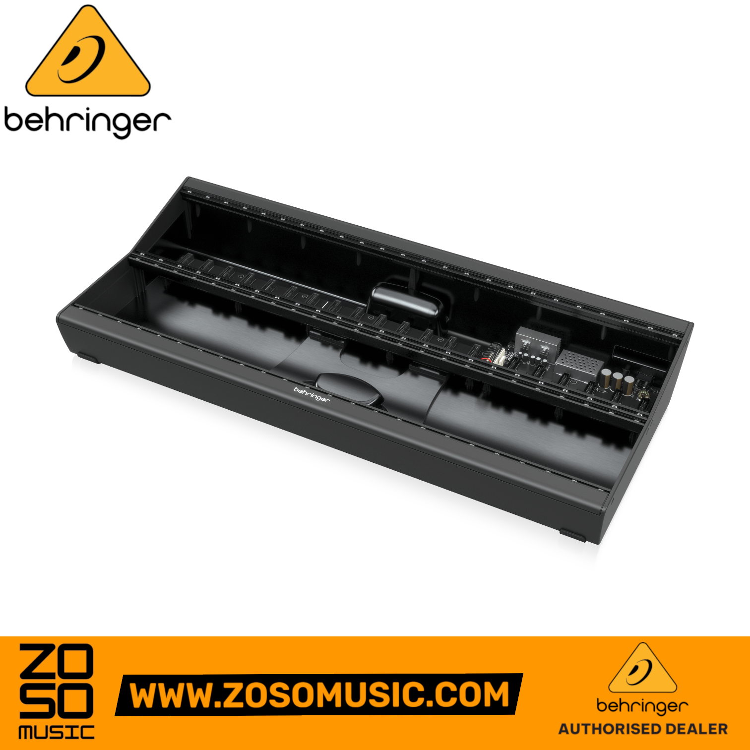 Behringer Eurorack Go Mobile 2x140 HP Eurorack Case | BEHRINGER , Zoso Music