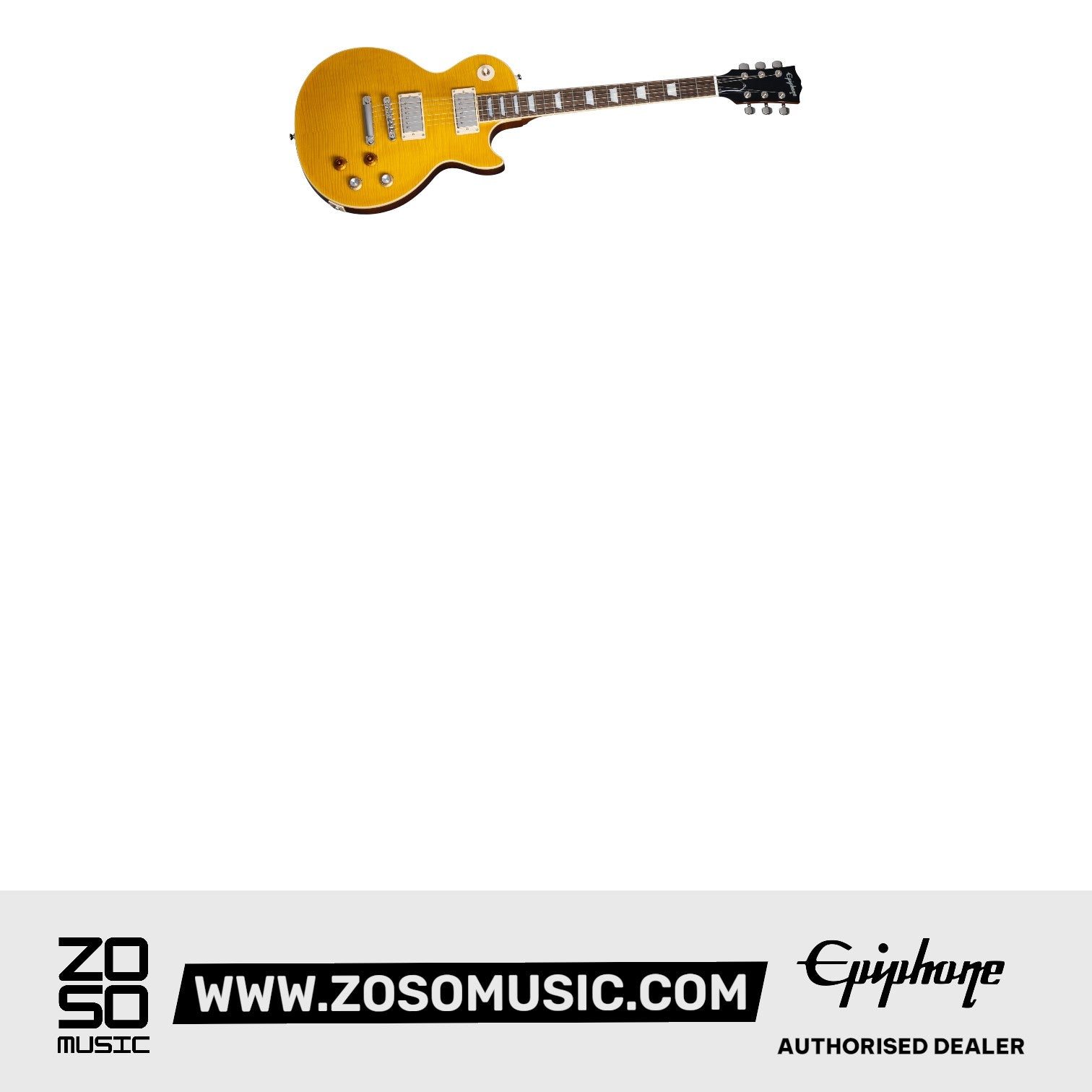 Epiphone EIGCKH59LPSGNYNH1 Kirk Hammett “Greeny” 1959 Les Paul Standard Electric Guitar, w/Case - Greeny Burst |  EPIPHONE |  ELECTRIC GUITAR |  Zoso Music