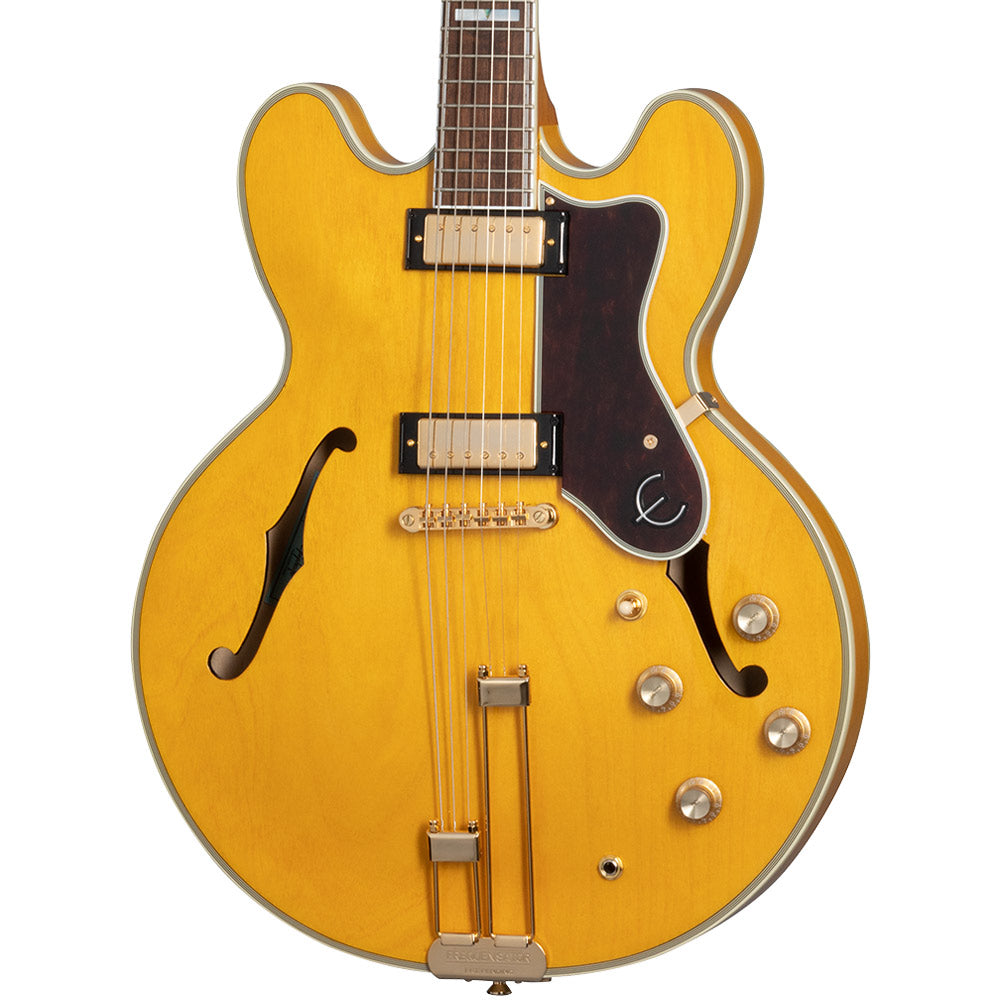 Epiphone Sheraton Frequensator Semi-hollowbody Electric Guitar - Natural | Zoso Music Sdn Bhd