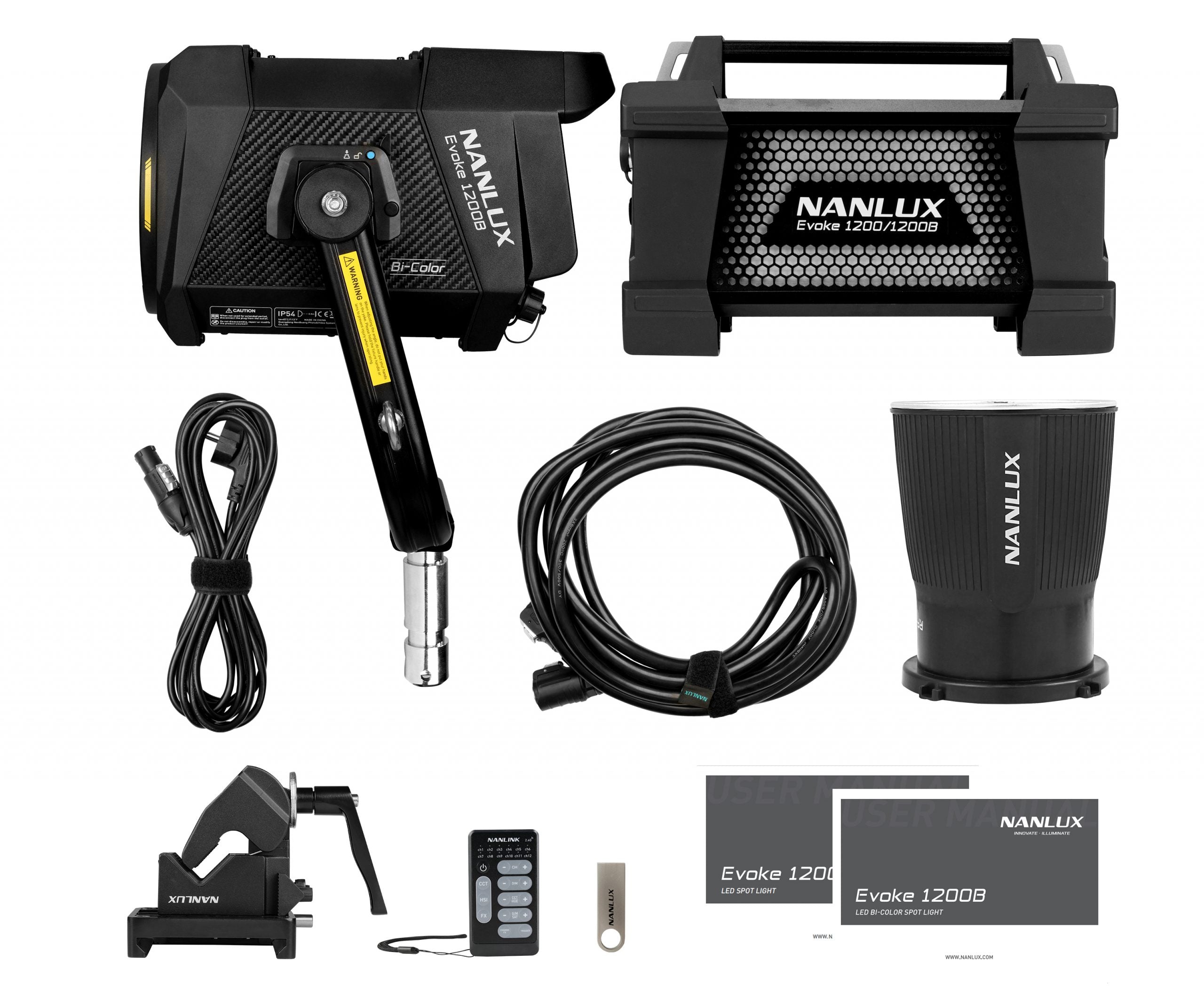 Nanlux Evoke 1200B Spot Light |  NANLUX |  LIGHTING - STUDIO |  Zoso Music