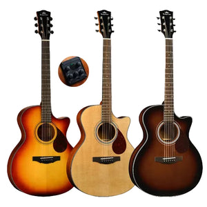 Kepma F0-GAe Elite Series 41” Solid Top Grand Auditorium Acoustic Guitar with AcoustiFex® K-11 Pickup | Zoso Music Sdn Bhd