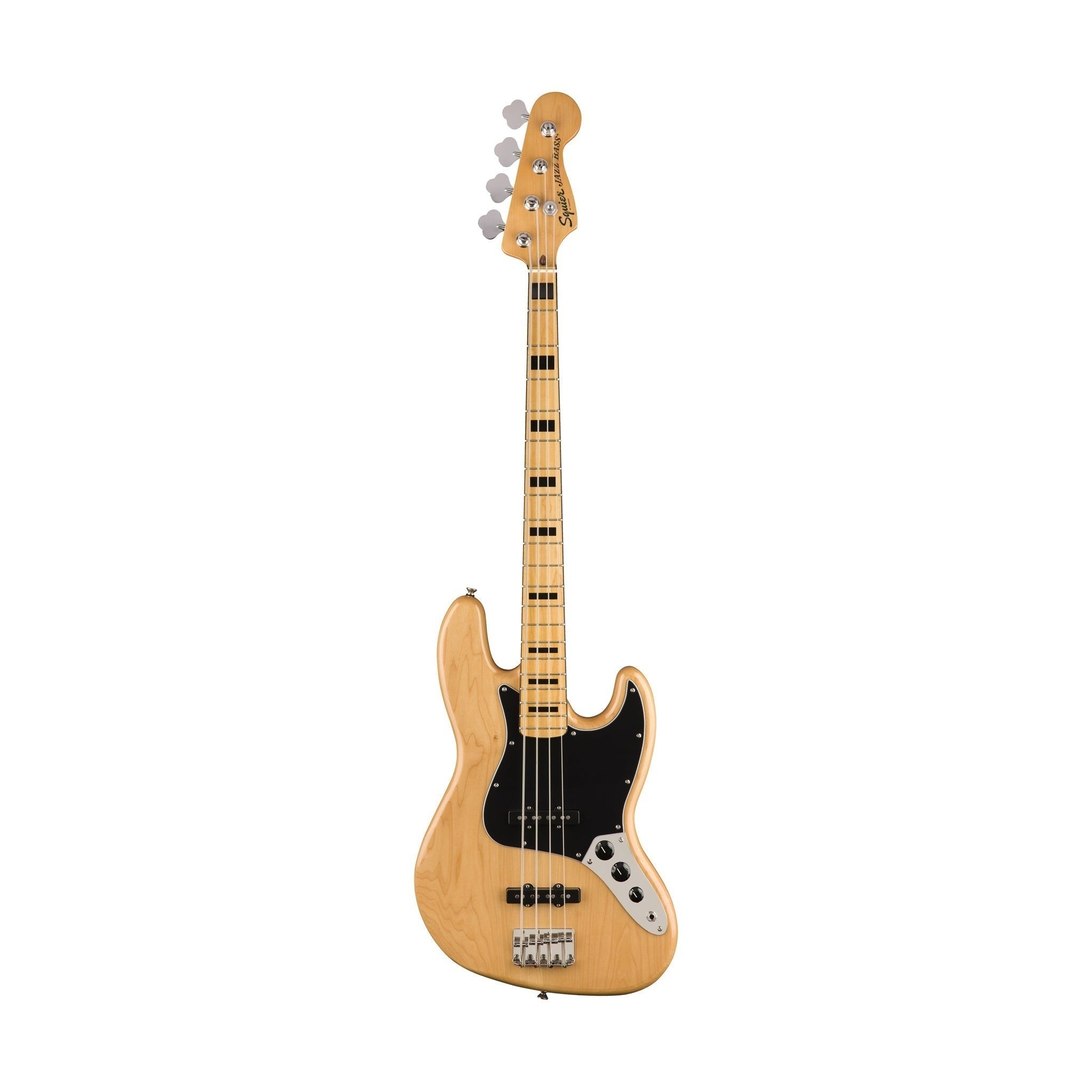 Squier Classic Vibe 70s Jazz Bass Guitar-Front View-Zoso Music