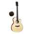 Kepma F2 Solid Sitka Spruce Top Grand Auditorium Acoustic Guitar, S1 Pro Resonance Pickup with Effect