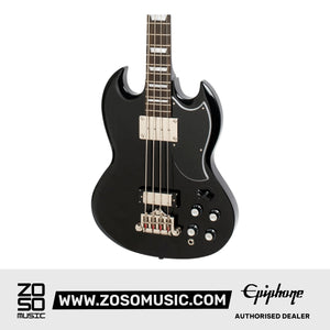 EPIPHONE EB - 3, 2 PICKUP, 4 STRING BASS, EBONY