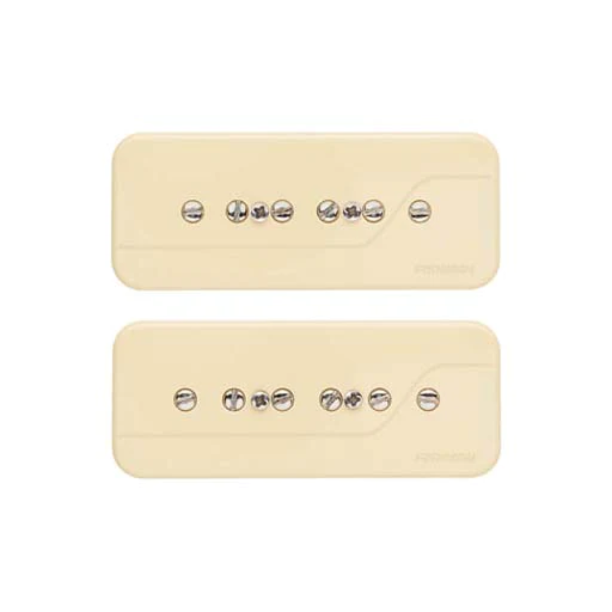 Fishman Fluence Greg Koch Gristle-Tone Signature P-90 Pickup Set, Cream