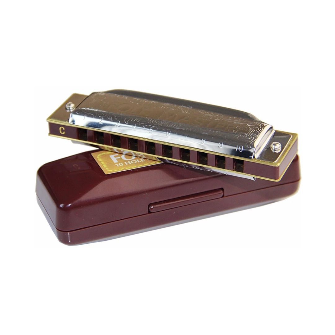 Suzuki Folkmaster 10 Hole Diatonic Harmonica |  SUZUKI |  HARMONICA |  Zoso Music