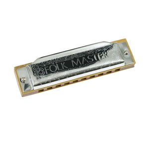 Suzuki Folkmaster 10 Hole Diatonic Harmonica | Zoso Music Sdn Bhd