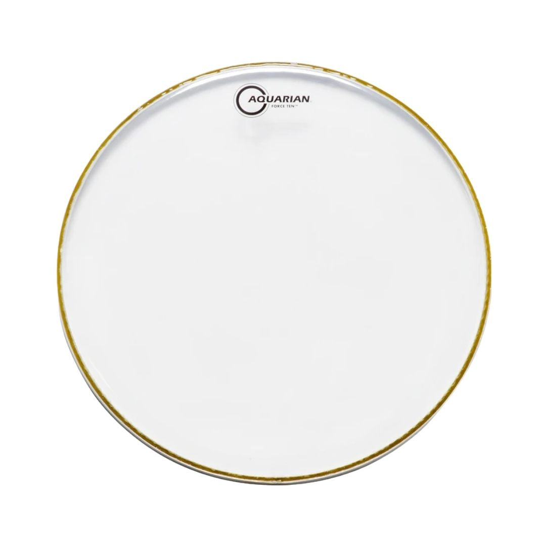 Aquarian FOR Force Ten Clear 2ply 10+10mil Drum Head | Zoso Music Sdn Bhd