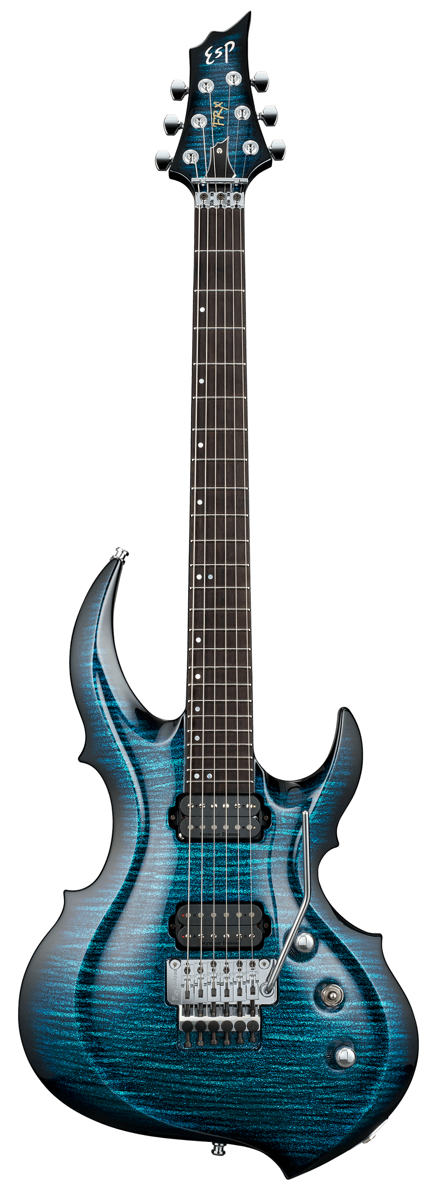 ESP Original FRX - Glitterstorm Blue [MIJ - Made in Japan] |  ESP |  BASS GUITAR |  Zoso Music