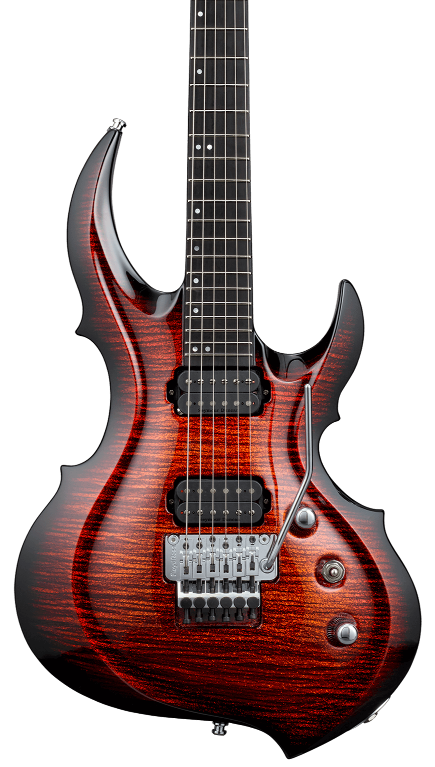 ESP Original FRX - Glitterstorm Red [MIJ - Made in Japan] | Zoso Music Sdn Bhd