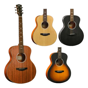 KEPMA FS36 Elite Series 36 inch (3/4) Travel Solid Top Acoustic Guitar | Zoso Music Sdn Bhd