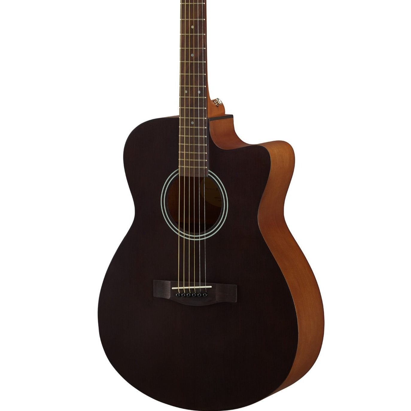 Yamaha FS400C Cutaway Acoustic Guitar - Smoky Black |  YAMAHA MUSIC |  ACOUSTIC GUITAR |  Zoso Music
