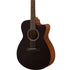 Yamaha FS400C Cutaway Acoustic Guitar - Smoky Black |  YAMAHA MUSIC |  ACOUSTIC GUITAR |  Zoso Music