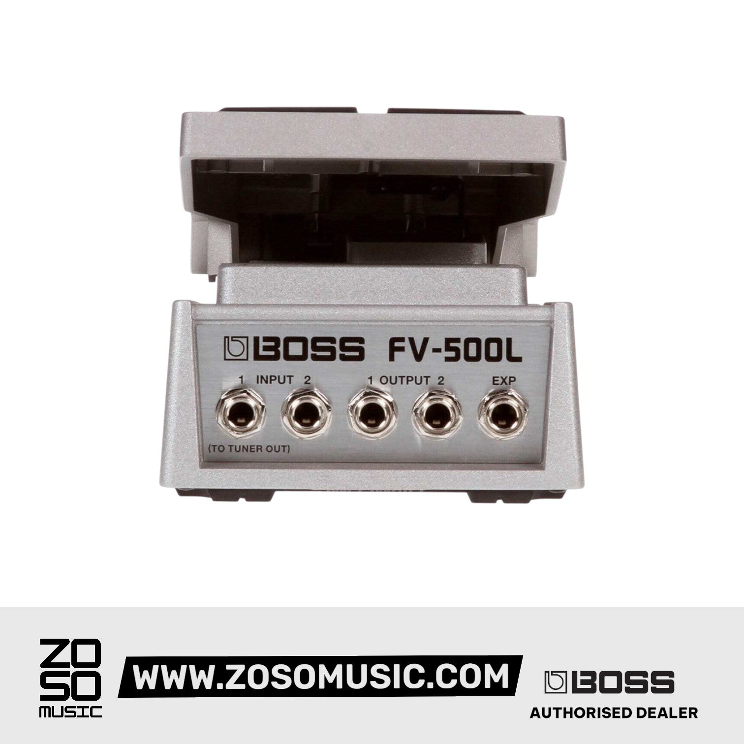 Boss FV-500L Foot Volume Pedal |  BOSS |  SUSTAIN PEDALS |  Zoso Music