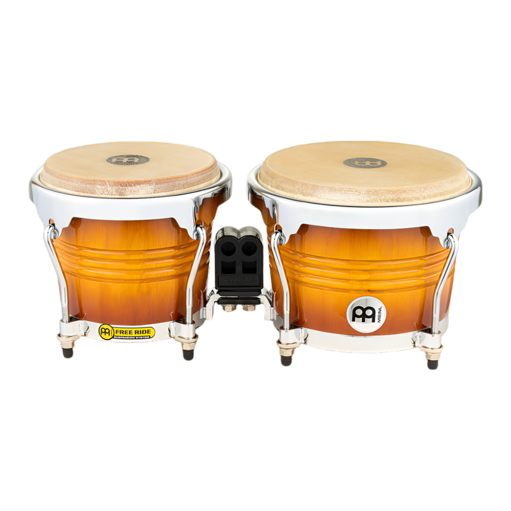 Meinl Percussion FWB200GAB Marathon Exclusive Series FWB200 Bongo, Gold Amber Sunburst | Zoso Music Sdn Bhd