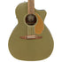 Fender California Newporter Player Medium-Sized Acoustic Guitar, Walnut FB, Olive Satin |  FENDER |  ACOUSTIC GUITAR |  Zoso Music