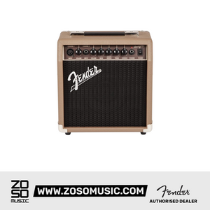 Fender Acoustasonic 15 Acoustic Guitar Amplifier |  FENDER |  AMPLIFIER-ACOUSTIC |  Zoso Music