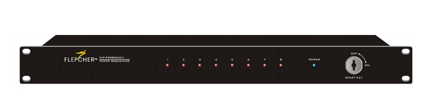 Flepcher PS 9800MKII 8 Channel Power Control Sequencer | Zoso Music Sdn Bhd