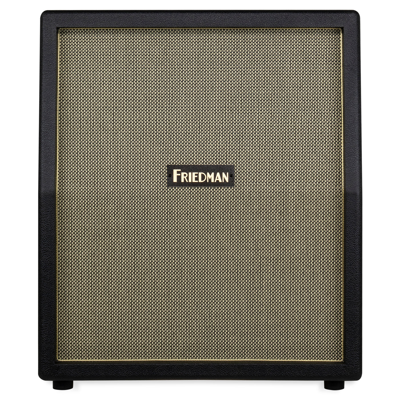 FRIEDMAN VERTICAL 212 120-WATT 2X12" EXTENSION CABINET - GOLD WEAVE |  FRIEDMAN |  AMPLIFIER-CABINET |  Zoso Music