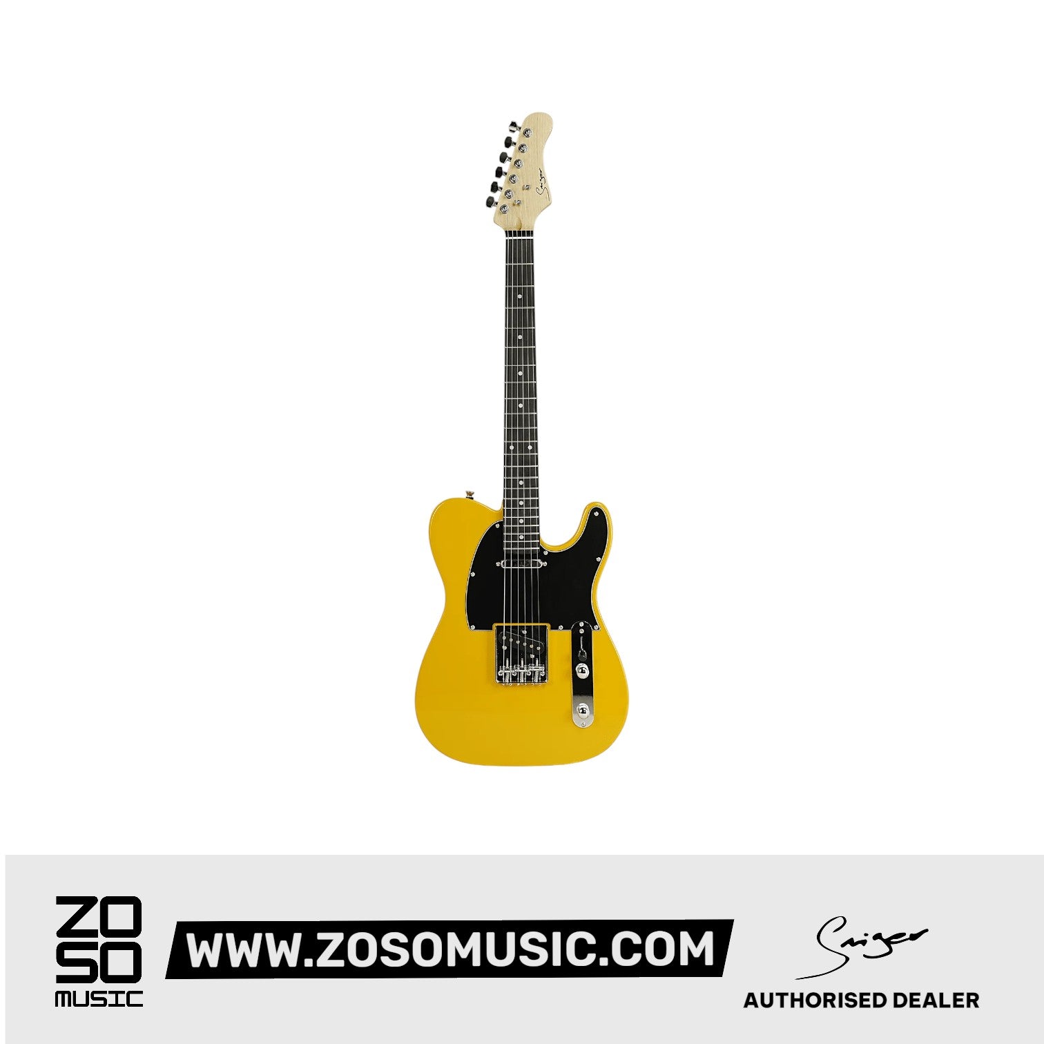 Smiger S-G17 Telecaster Butterscotch Electric Guitar |  SMIGER |  ELECTRIC GUITAR |  Zoso Music