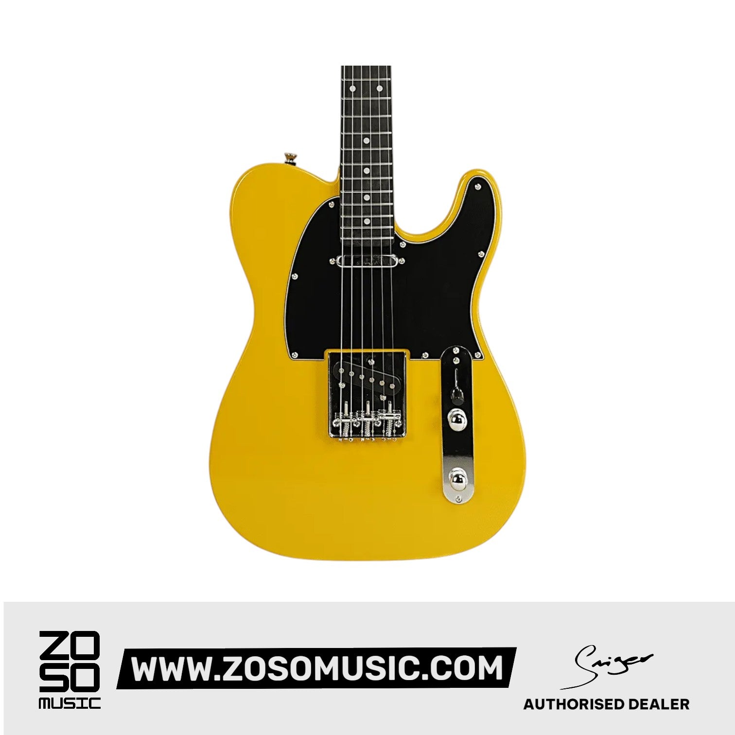 Smiger S-G17 Telecaster Butterscotch Electric Guitar | Zoso Music Sdn Bhd
