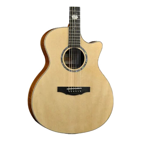 Kepma G1K Series Solid Sitka Spruce Top, Side & Back Koa Wood Grand Auditorium Acoustic Guitar w Case | Zoso Music Sdn Bhd