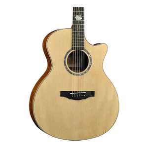 Kepma G1K Series Solid Sitka Spruce Top, Side & Back Koa Wood Grand Auditorium Acoustic Guitar w Case | Zoso Music Sdn Bhd