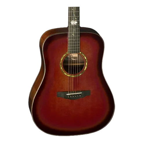 Kepma G1eK Series Solid Sitka Spruce Top Dreadnought Acoustic Guitar, LR Baggs Stage Pro Anthem Pickup w Case | Zoso Music Sdn Bhd