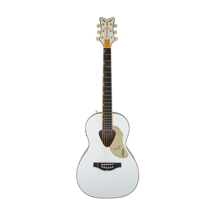Gretsch G5021WPE Rancher Penguin Parlor Acoustic Guitar, White |  GRETSCH |  ELECTRIC GUITAR |  Zoso Music
