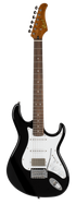 Cort G-260CS Electric Guitar With Bag Black | CORT , Zoso Music
