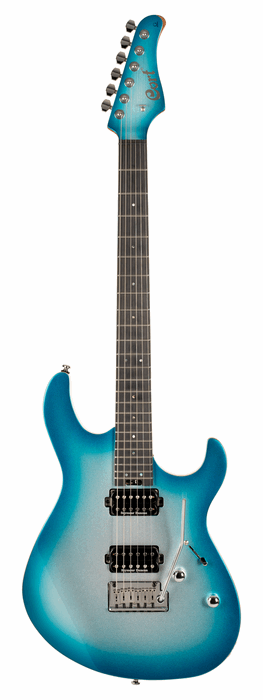 Cort G300 Glam Electric Guitar with Bag - Polar Ice Metallic Burst