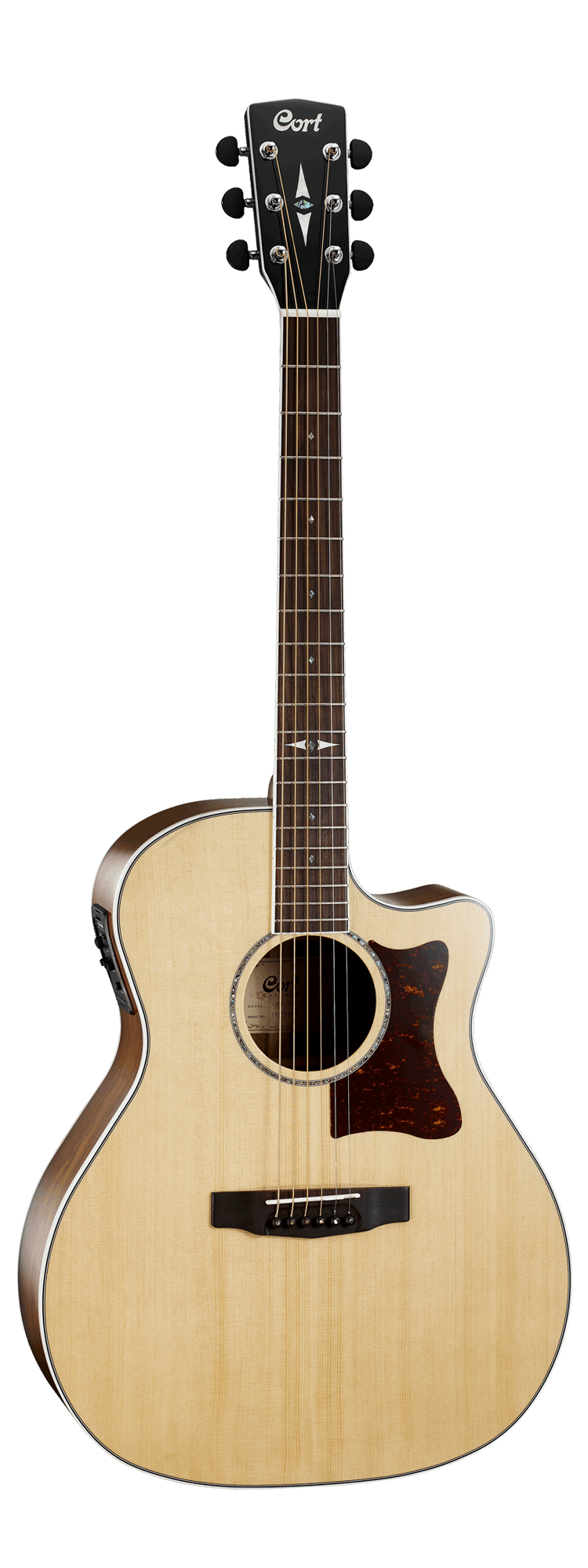 Cort GA5FMD Grand Regal Acoustic Guitar Natural | CORT , Zoso Music