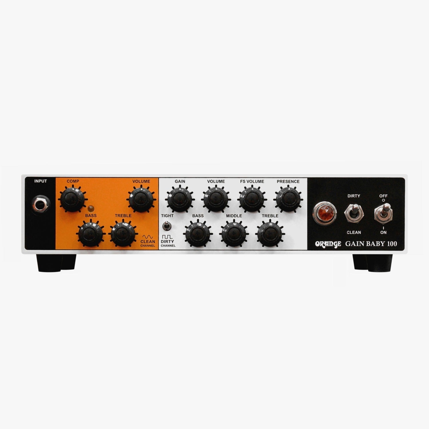 Orange Gain Baby 100-watt Amplifier Head |  ORANGE |  AMPLIFIER-ELECTRIC |  Zoso Music