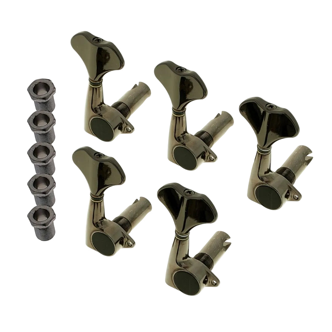 GOTOH GB707(5) 5-In-Line Compact Bass Tuning Machines Heads
