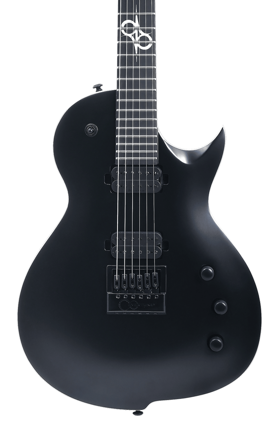 Solar GC1.6C Carbon Matte Black Electric Guitar | Zoso Music Sdn Bhd