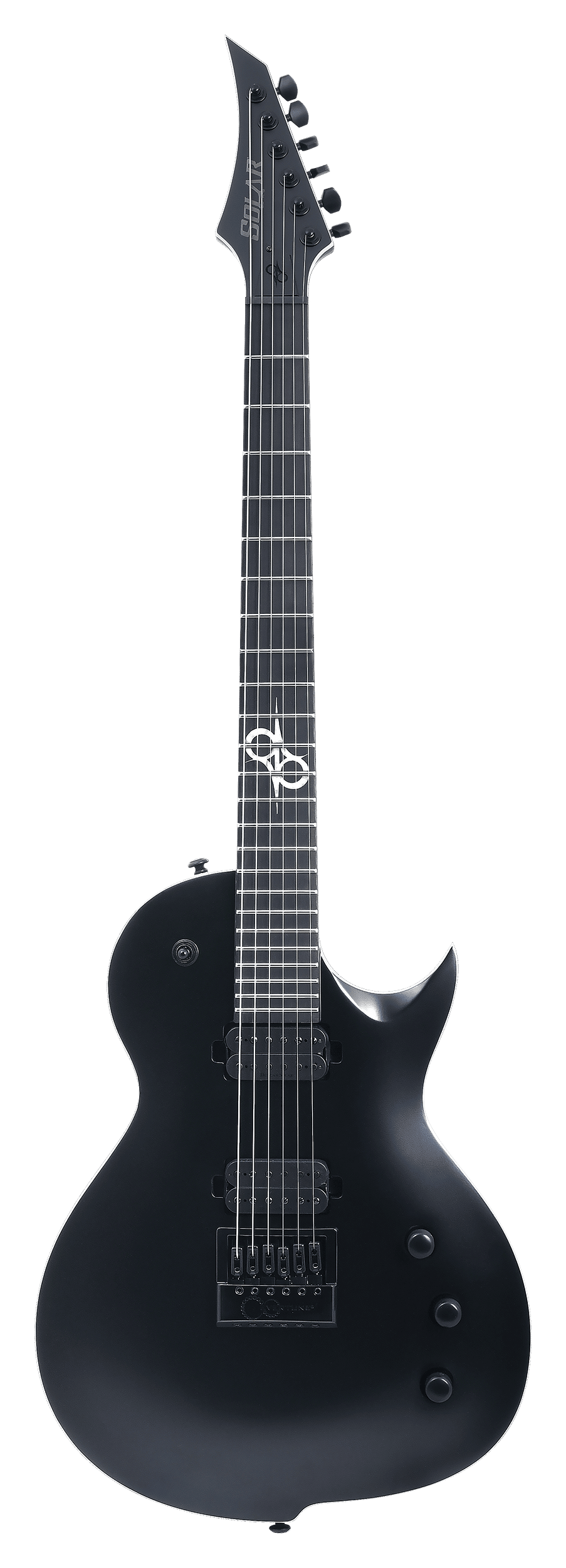 Solar GC1.6C Carbon Matte Black Electric Guitar |  SOLAR |  ELECTRIC GUITAR |  Zoso Music