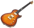 Solar GC1.6FAB Flame Solar Amber Burst Electric Guitar |  SOLAR |  ELECTRIC GUITAR |  Zoso Music