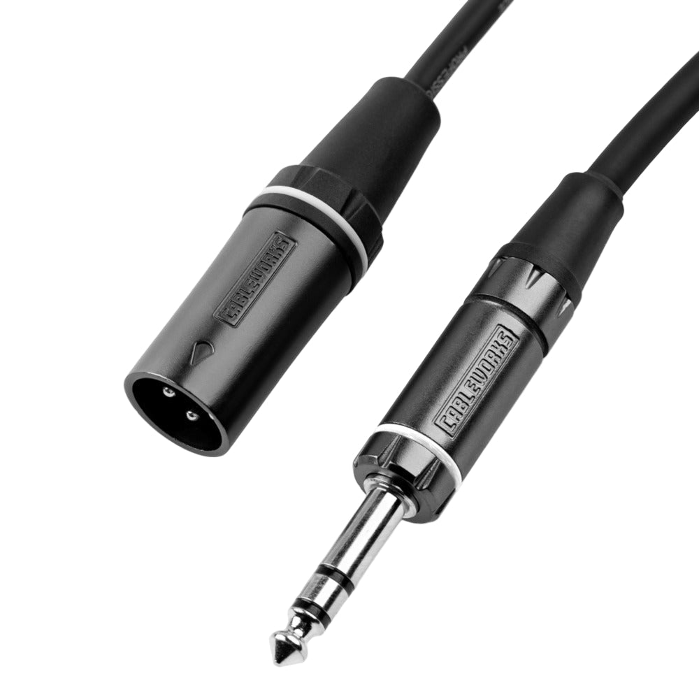 Gator GCWC-XLR-10MTRS Composer Series 10 Foot XLR M to TRS Cable |  GATOR |  CABLES |  Zoso Music