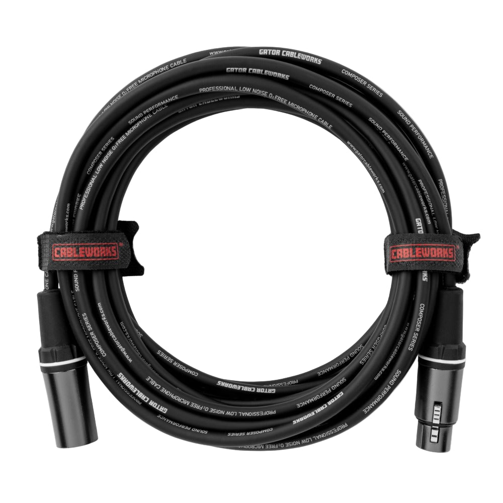 Gator GCWC-XLR-75 Composer Series 75 Foot XLR Microphone Cable | Zoso Music Sdn Bhd