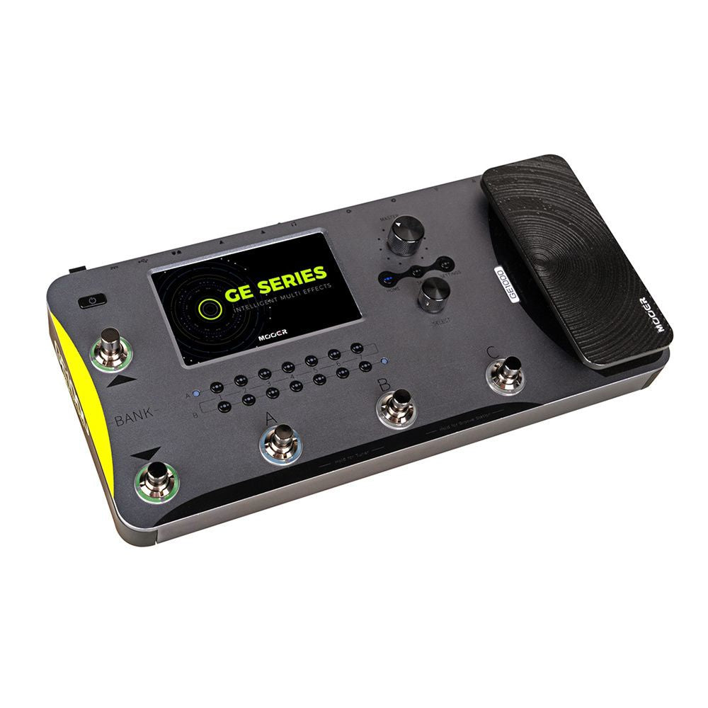 Mooer GE1000Li Guitar Amp Modelling and Multi Effects Pedal with Touch Screen & Built In Battery | Zoso Music Sdn Bhd