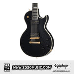 Epiphone EILPCMKH7EBGH3 Matt Heafy Origins Les Paul Custom 7-String (Incl. Hard Case) Ebony |  EPIPHONE |  ELECTRIC GUITAR |  Zoso Music